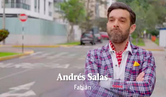 Andrés Salas interpretará a Fabián en 'Perdóname'. Foto: América TV   