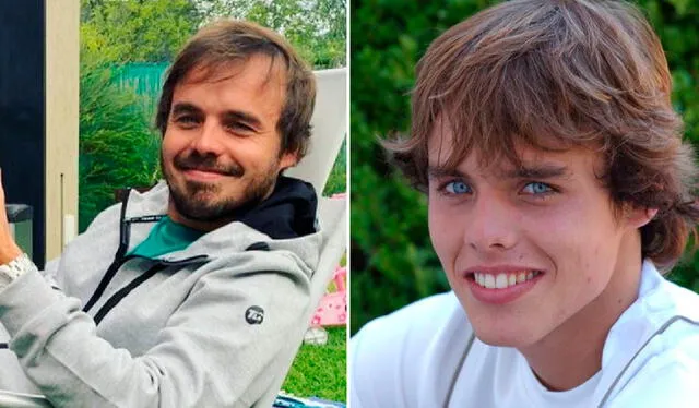 Antes y después de Benjamín Rojas, quien fue Franco en 'Floricienta'. Foto: composición LR/Instagram/Telefe   