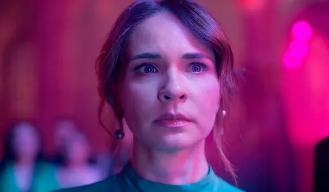 Adriana Louvier en la serie mexicana 'Pacto de silencio'. Foto: Netflix   