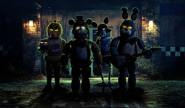  La conocida productora de cintas de terror Blumhouse Productions está detrás de ‘Five Nights at Freddy’s’. Foto: Universal Pictures    