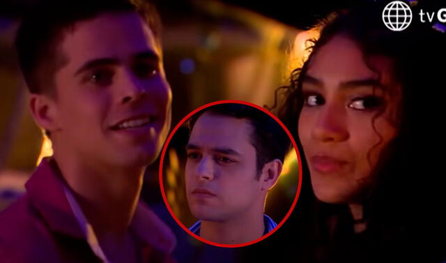 Benjamín y July se conocieron en la discoteca, Cristóbal se puso celoso. Foto: América TV